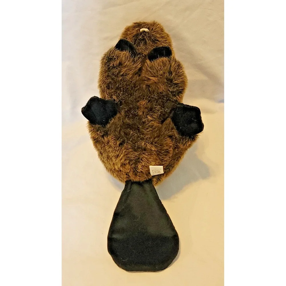Fiesta Realistic Brown Beaver Plush 11
